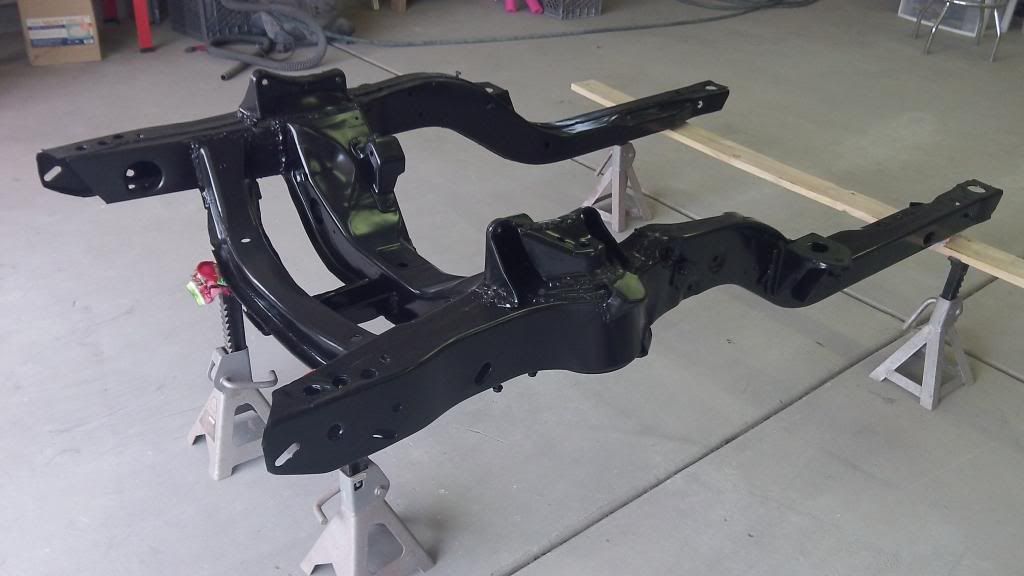 Subframe paint or powder coat Team Camaro Tech